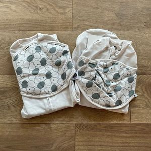 Nested Bean swaddles